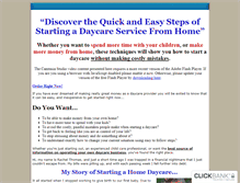 Tablet Screenshot of daycareauthority.com